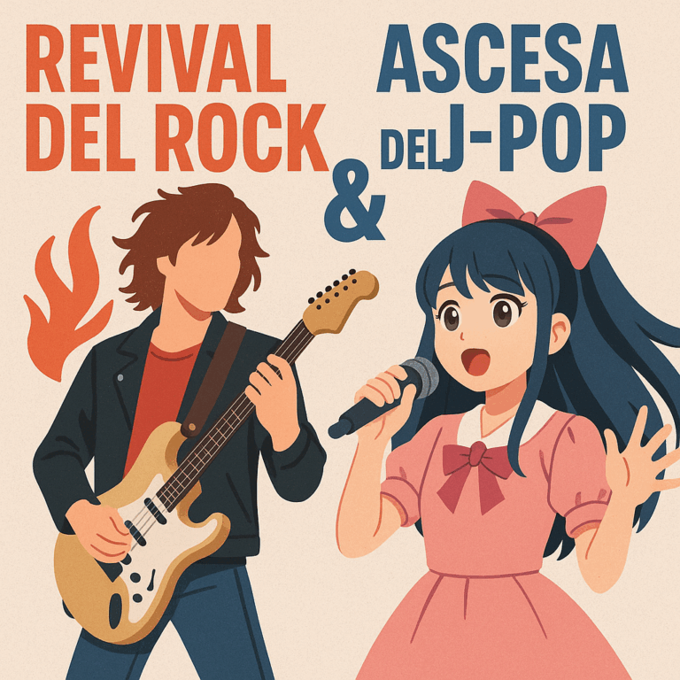 Il ritorno del rock e l’ascesa del J-Pop: suoni nuovi per un mondo che cambia