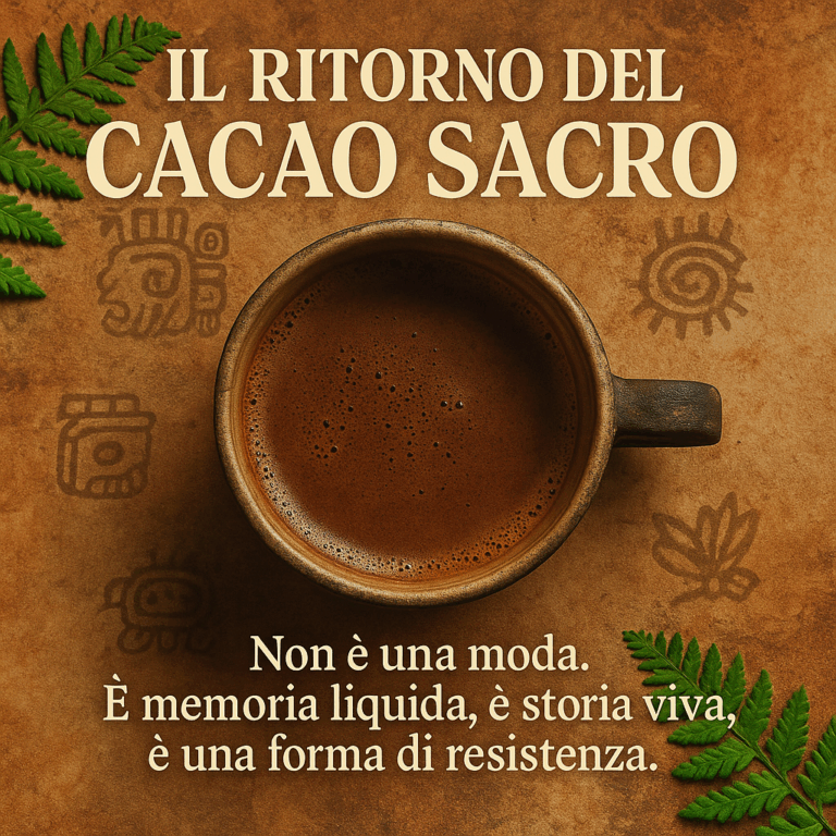 Il ritorno del cacao sacro: tra spiritualità, storia e resistenza