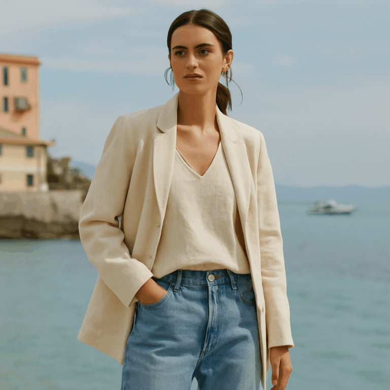 Tendenze estate 2025: largo a lino, denim rilassato e silhouette morbide