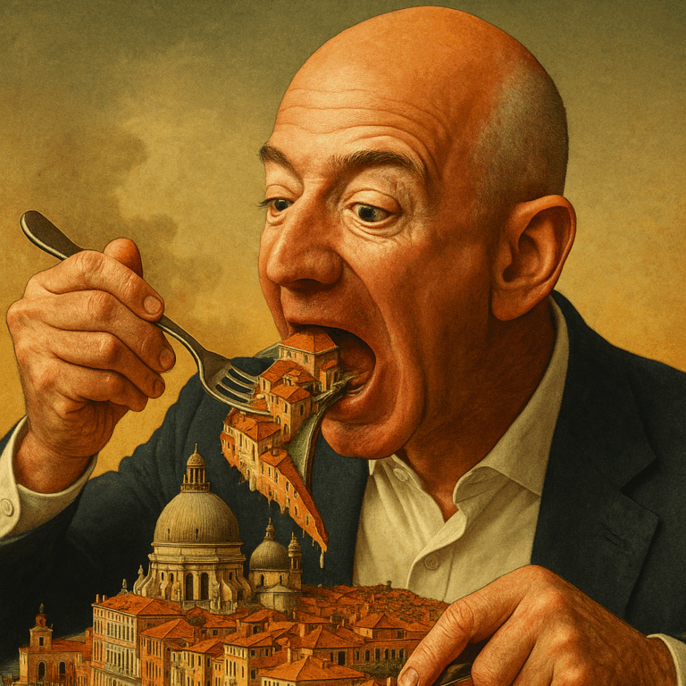 Jeff Bezos, Venezia non è la tua bomboniera