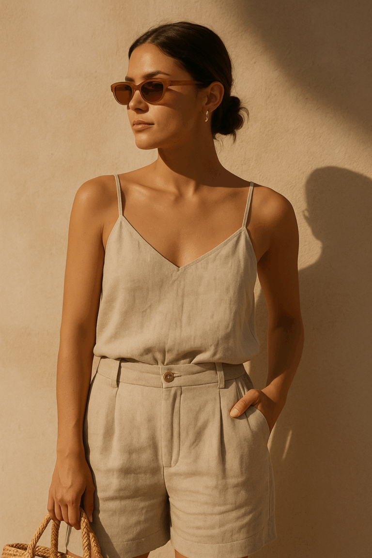 Sun‑baked neutrals: tonalità sabbia per l’estate 2025