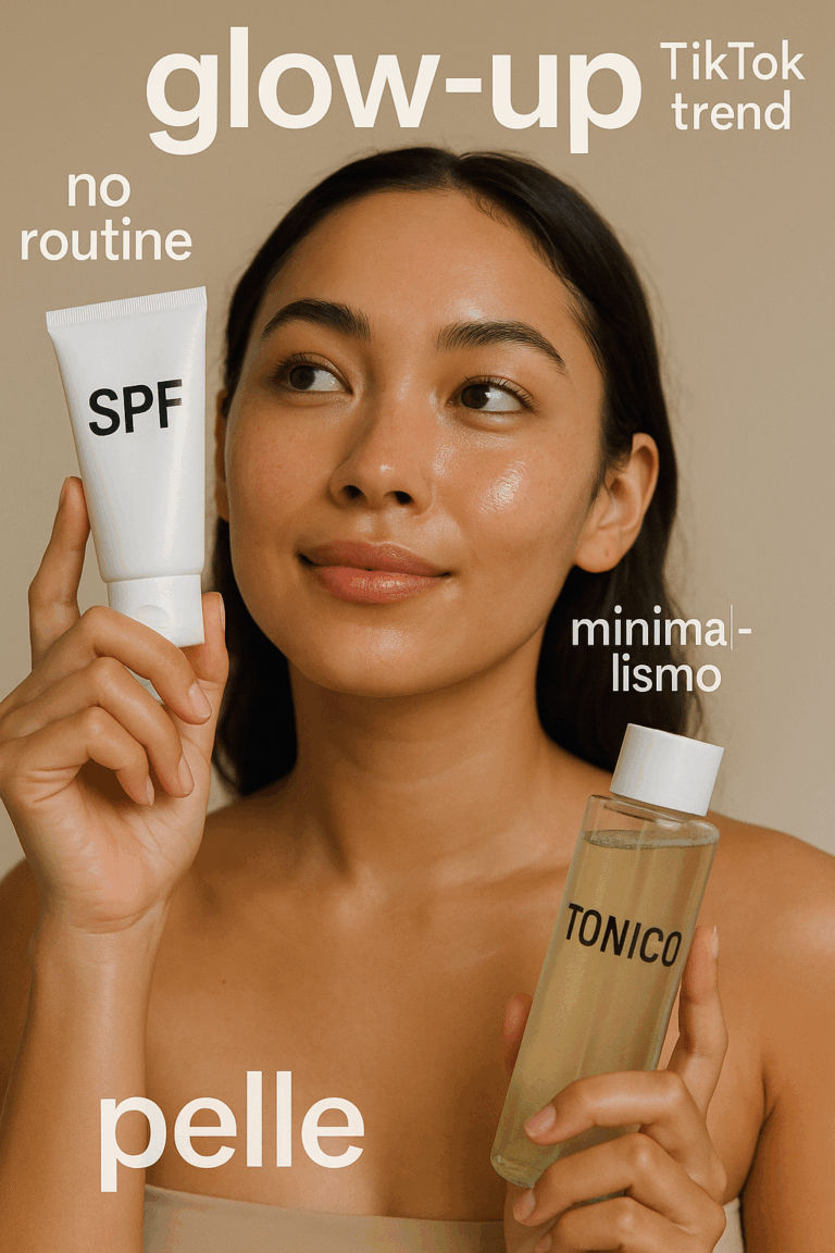 No routine glow-up